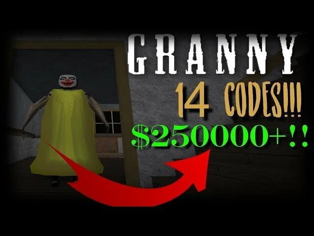 Коды Granny Roblox