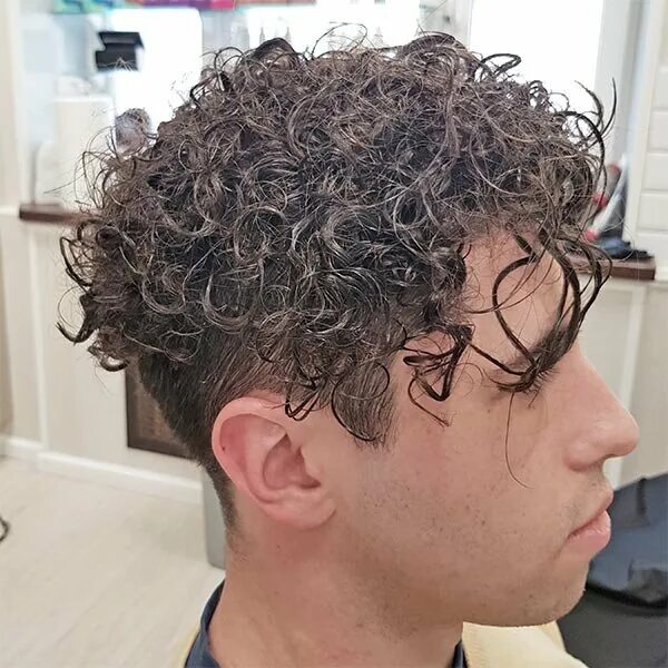 Katelynn Micek on Instagram: "Just man perming it up at Planet Hair today!!! 