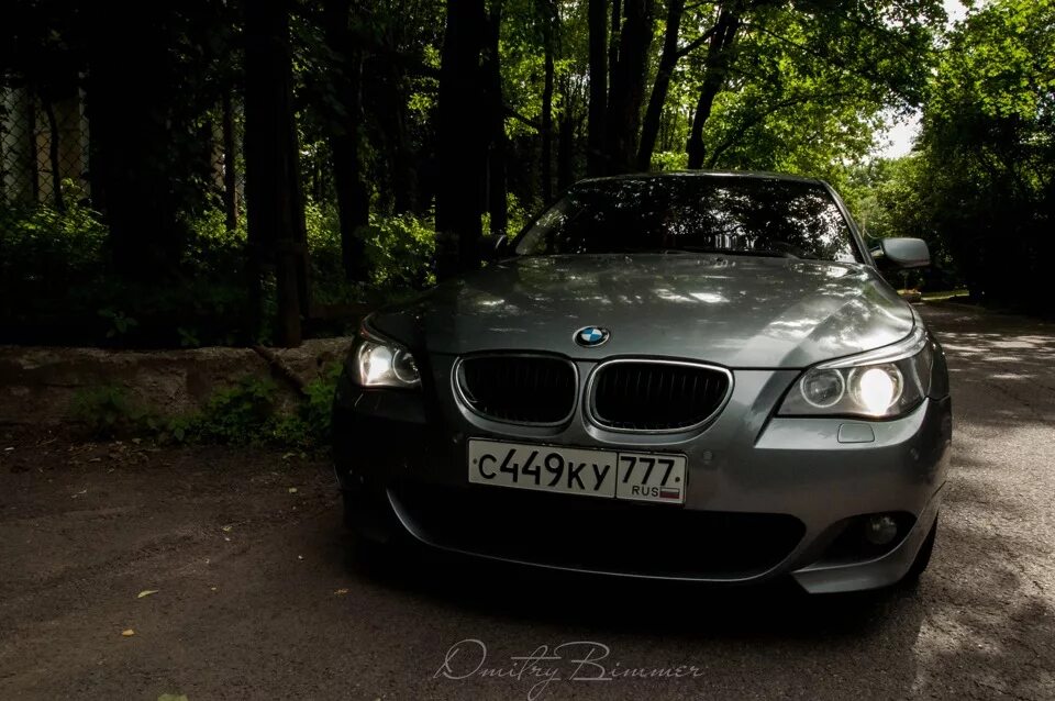 БЛОК AHL(поворотный ксенон) - BMW 5 series (E60), 3 л, 2004 года электроника DRI