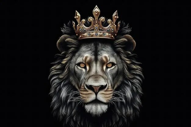 Лев с короной. Лев с короной черно белый. King crown wallpaper. Гордый лев с короной. Лев с короной на голове.