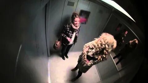 Камера в лифте видео