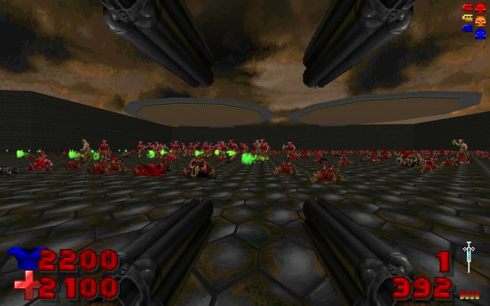 Doom rushaz. BFG 10000 В Doom 2. Doom 2 Weapons.