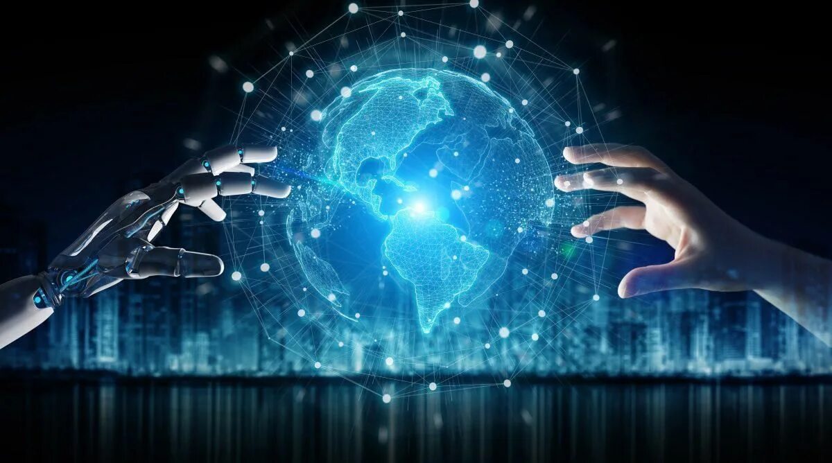 Современный мир технологий. Картины будущего. Интернет вещей (iot). Science new world. Искусственный интеелек.