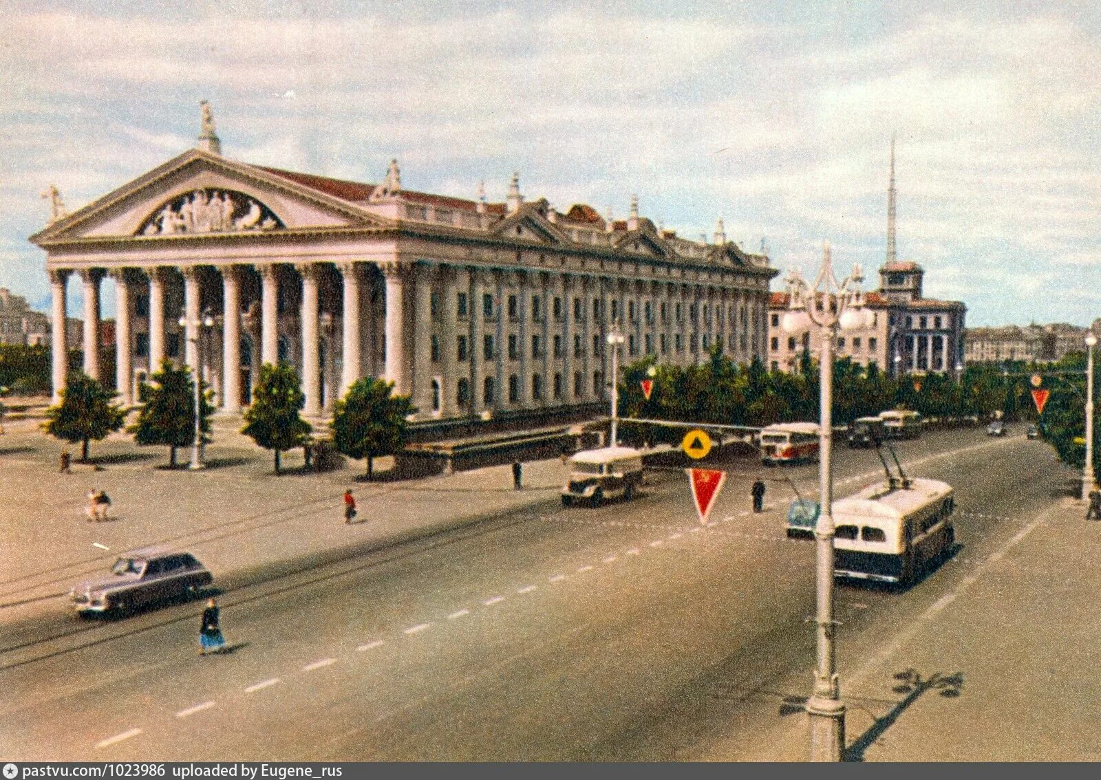 Белоруссия в советское время. Минск 1960. Дом профсоюзов Минск 1960. Минск 1958. Дворец культуры профсоюзов белорусская ССР.