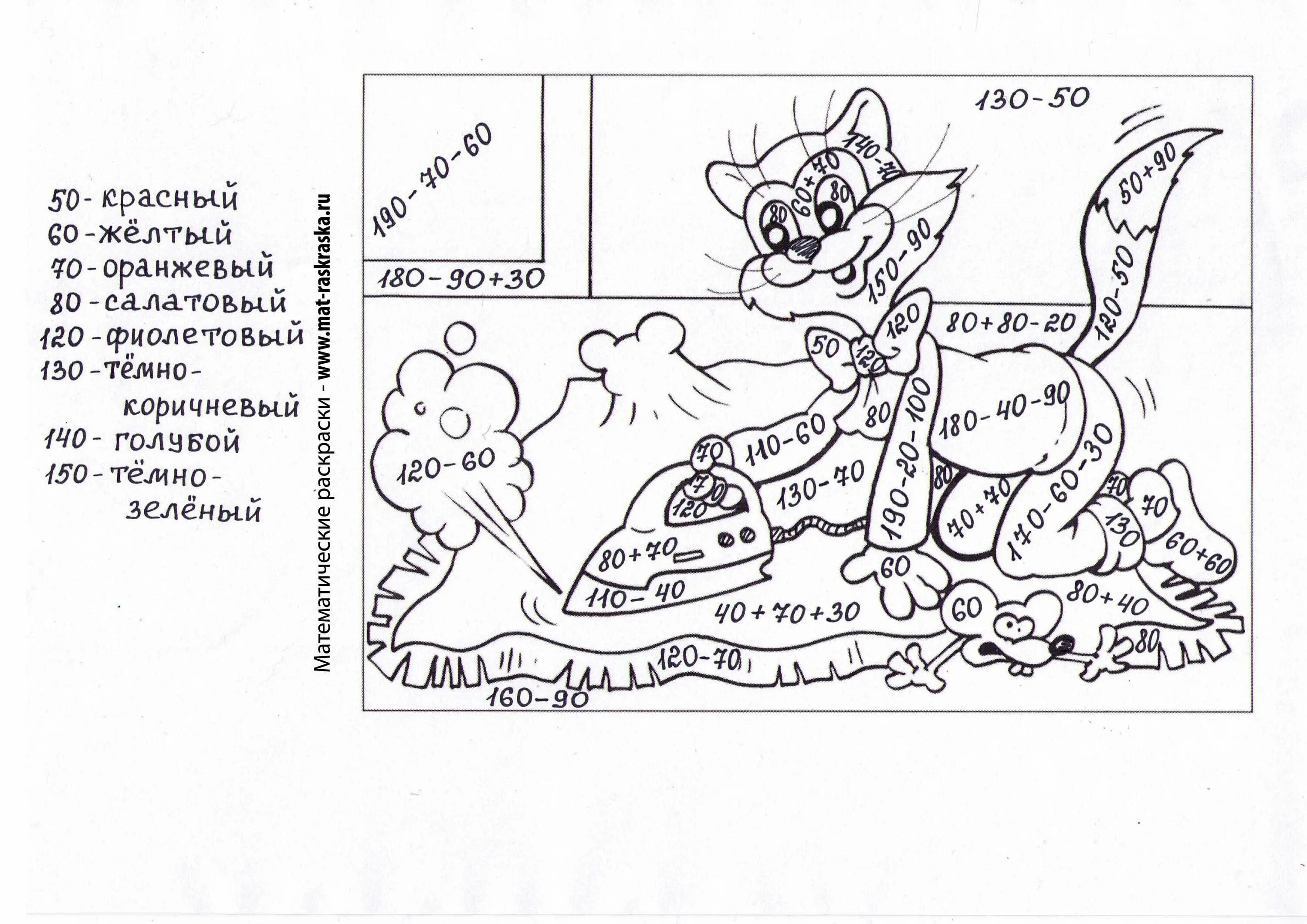 Примеры 2 класс математические раскраски. Математическая раскраска. Раскраска с примерами. Рисунки с примерами для раскрашивания. Раскраска сложение и вычитание.