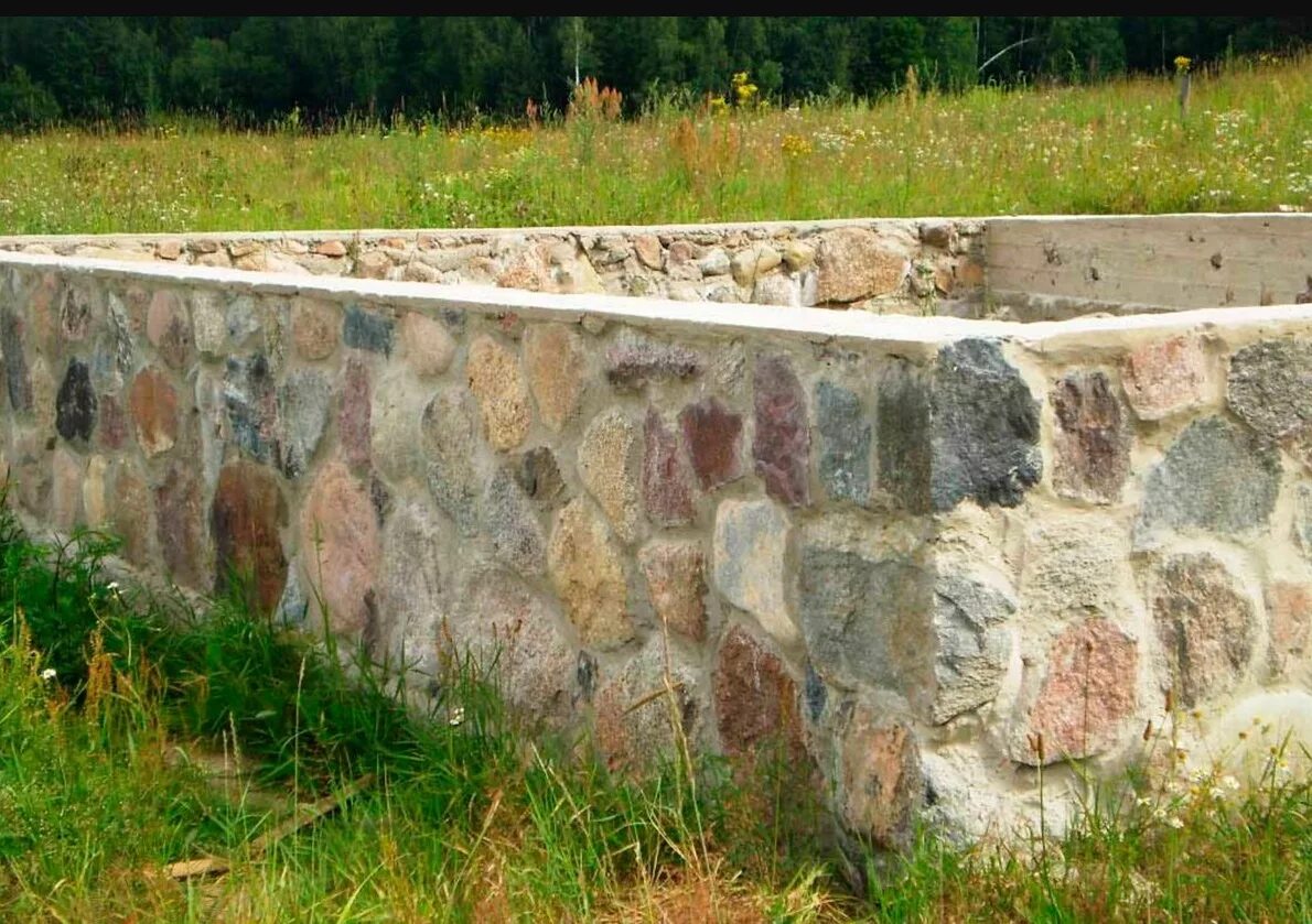 Фундамент для каменного дома
