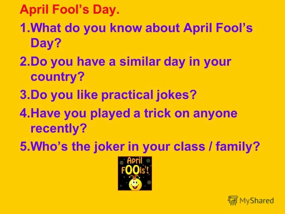 April Fool's Day. День смеха на английском языке. April Fool/s Day joke. April Fools Day jokes for Kids. April jokes