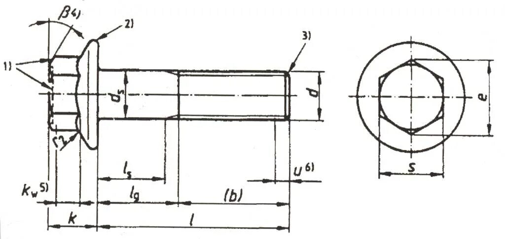 Болт класса точности b. Болт iso 4162 (en 1665/din 6921) m12х100 10.9 zn. болт iso 4162 (en 1665/din 6921) m12х25 8.8 zn. din 1665. din 6921 чертеж.