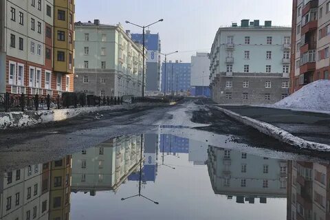 Окна северный город