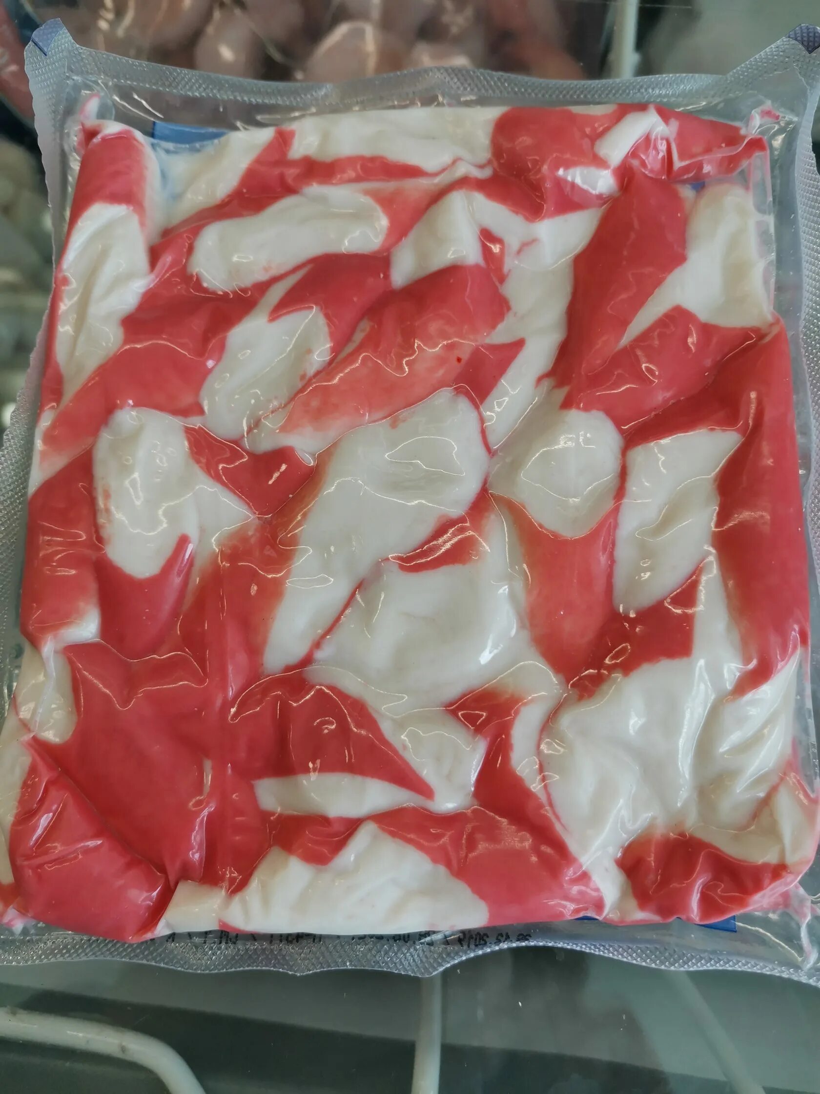 Отзыв о Крабовое мясо "Русское море" Очень сочное мясо.