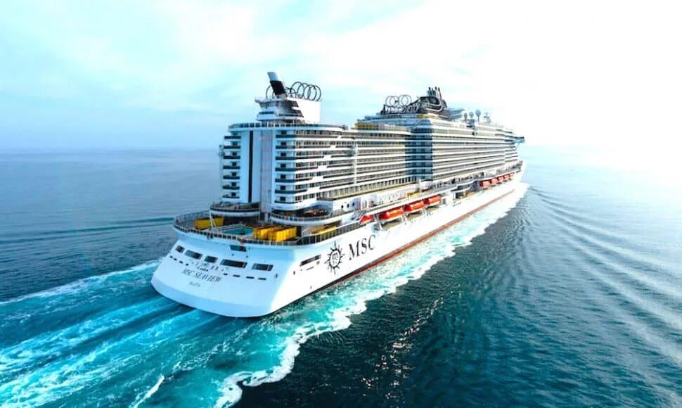 Круиз по персидскому заливу навимба. Корабль msc seaview. лайнер msc seaview. лайнер msc seascape. круиз msc seaview.