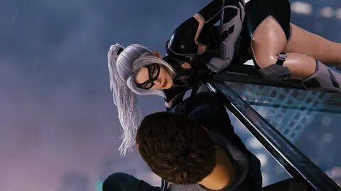 Spider man remastered black cat nude mod