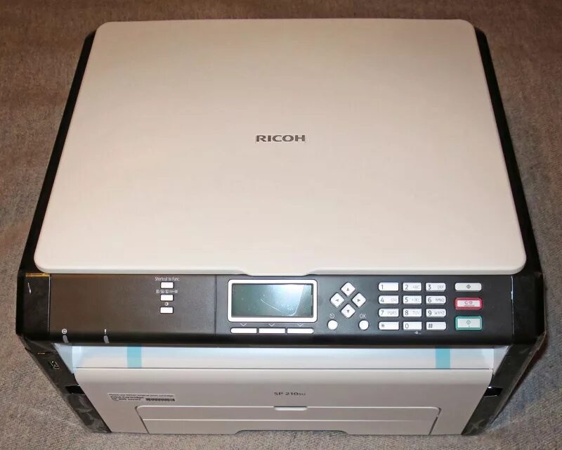 Принтер МФУ Ricoh SP 210su. Ricoh SP 210. Рикон 210 принтер.