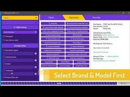 Tfm tool pro mtk