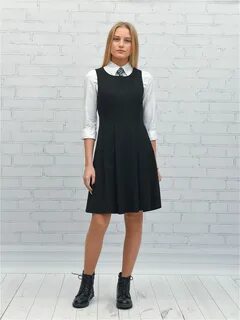 Школьное платье мода