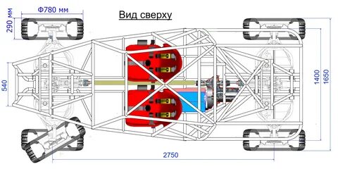Размеры рамы багги