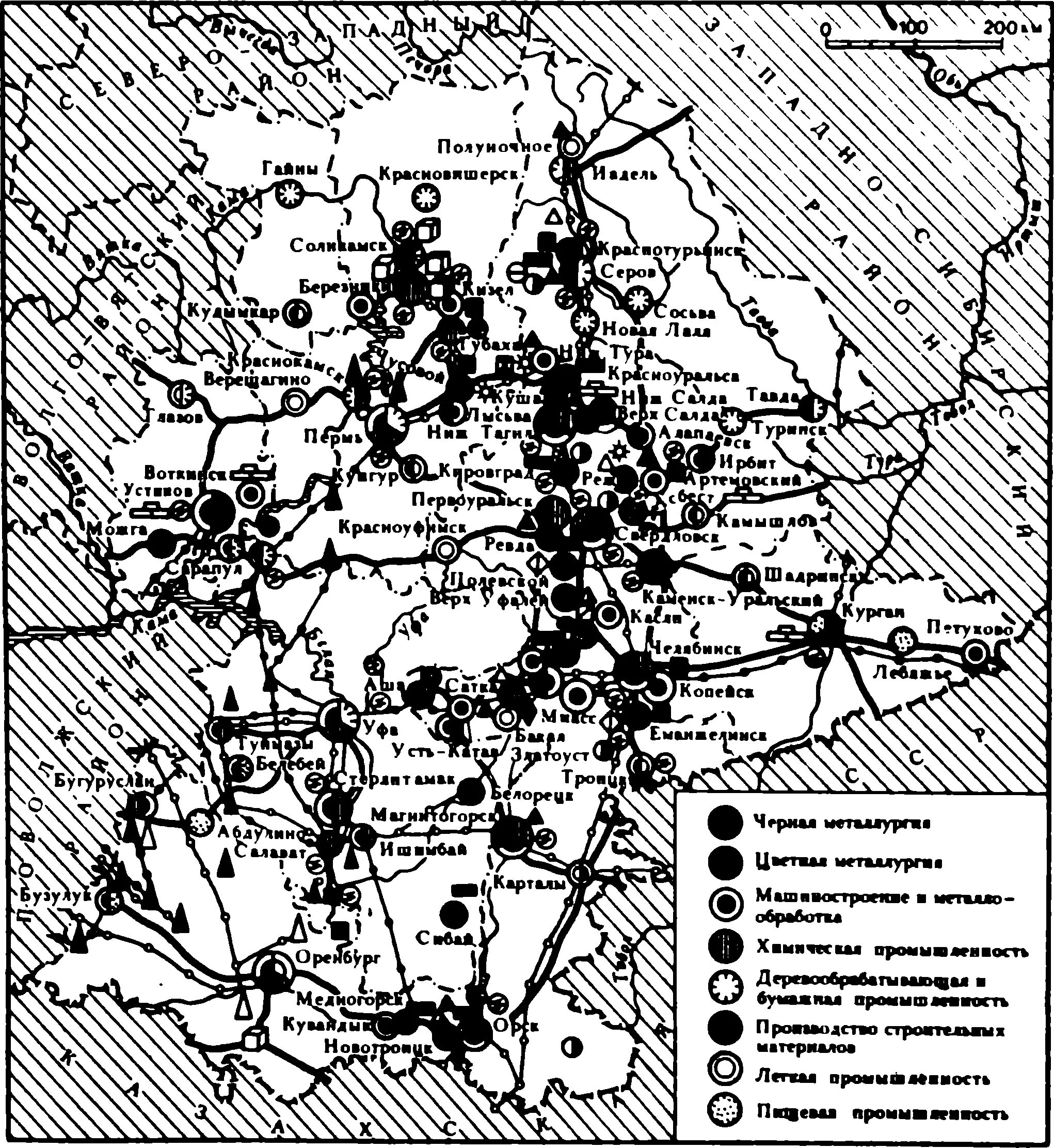 Полезные ископаемые Уральского экономического района на карте. Уральский экономический район месторождения полезных ископаемых. Промышленные узлы Урала на карте. Минеральные ресурсы Уральского экономического района. Природные ресурсы урала экономического района