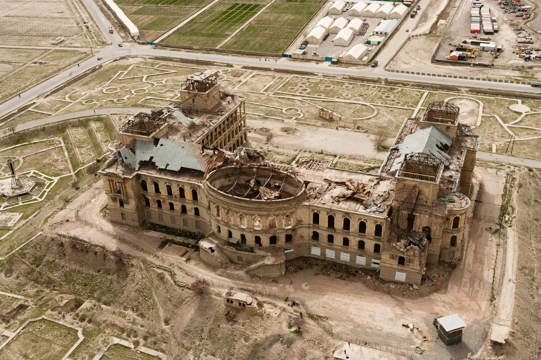 афганистан дворцы