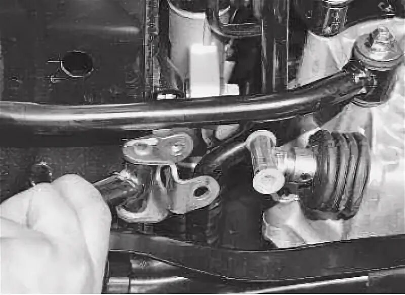Как снять кпп на киа спектра Replacing the transmission control rods (Kia Spectra 2000-2009: Transmission: Ca