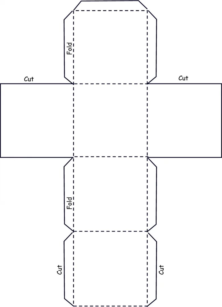 Шаблон куба из бумаги. Параллелепипед развертка а4 коробка. Развертка Куба для склеивания 5х5. Развертка Куба 4х4. Параллелепипед коробочка макет а4.