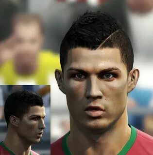 Ronaldo face pes