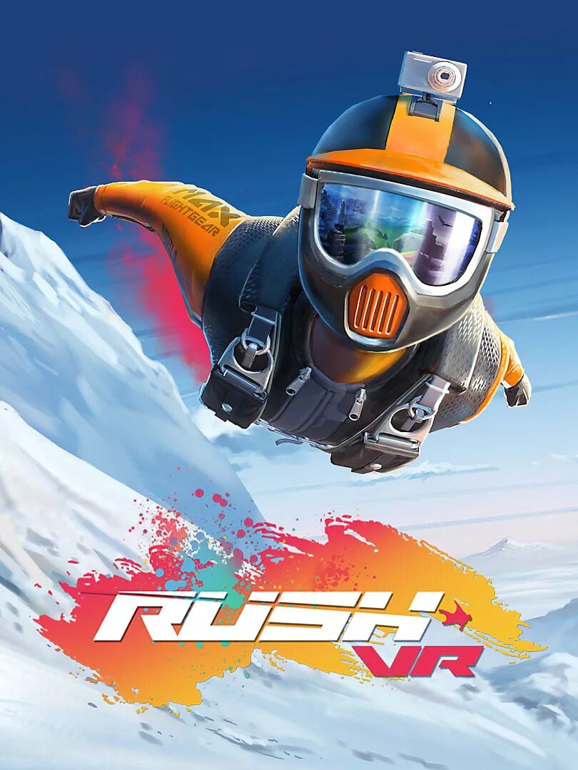 Rush VR игра. PS VR Rush. Rush VR Постер.