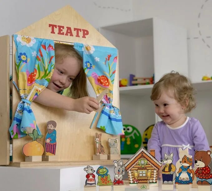 Домашний театр фото Как общаться с детьми 4-5лет КГБУ "Комсомольский-на-Амуре реабилитационный центр