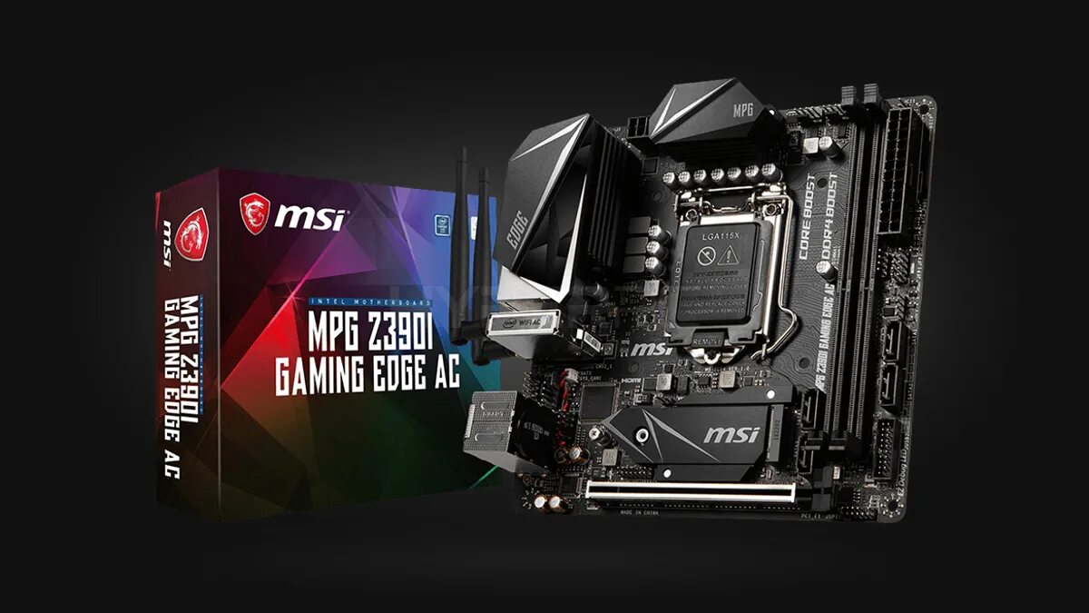 Mpg gaming edge ac. MSI z390i. MSI mpg z390. MSI 390 Edge. MSI mpg z390i Gaming Edge.