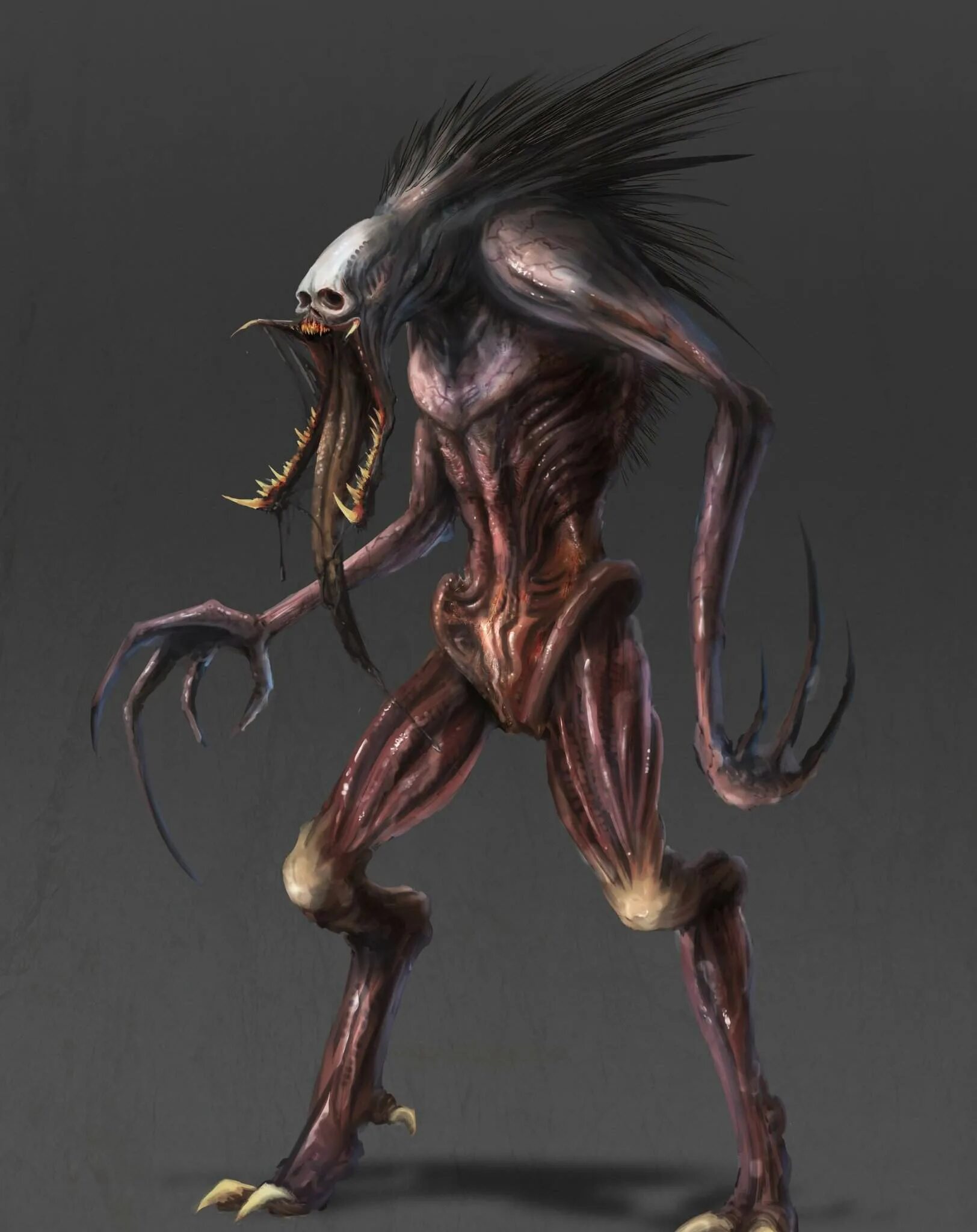 Можно стать монстром. Можно стать монстром. Можно стать монстром. Человекоподобные существа фэнтези. Сталкер мутант вендиго.