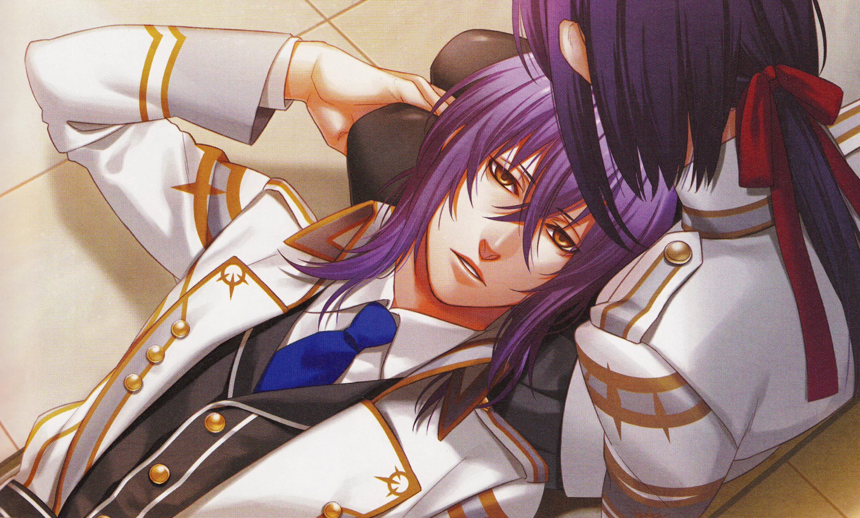 Игры богов в которые мы играем. Юи кусанаги. забавы богов  kamigami no asobi. totsuka tsukito.