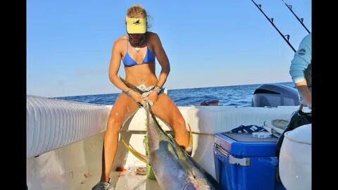 Beautiful Girl Fishing MUST SEE - Top Amazing Pretty Hot Girl Fishing - Florida Bikini Fishing Model