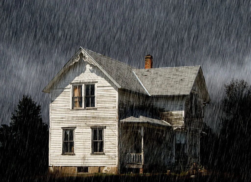 House of rain. Крыша дождь. Rain House. Белый дом дождь. Rain on Houses.