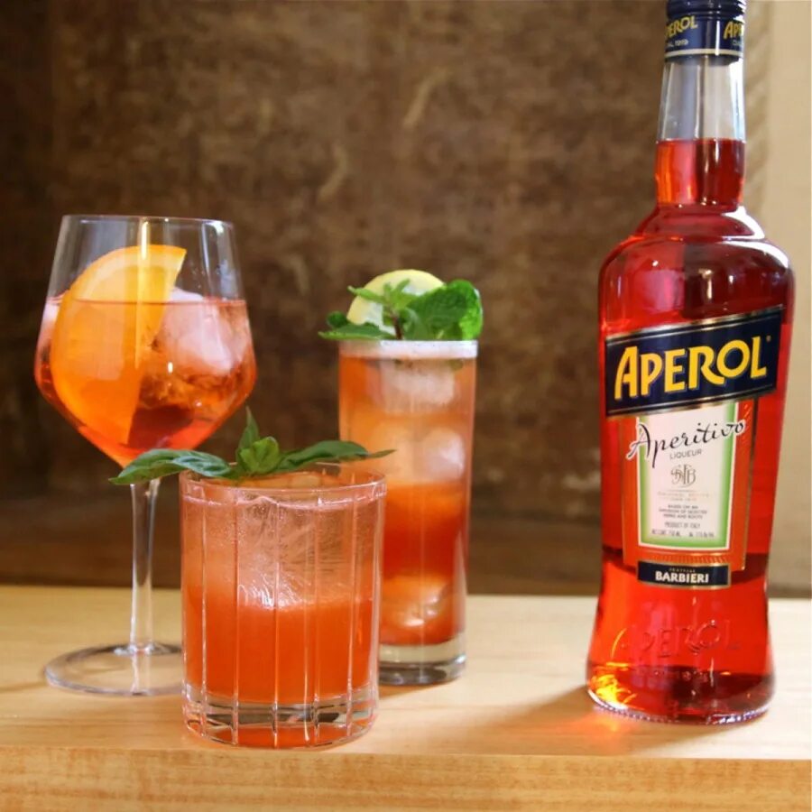 Алкогольный коктейль апероль