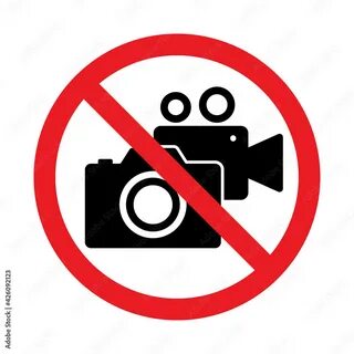 Taking pictures not allowed