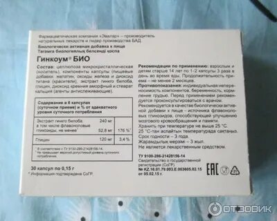 Гинкоум отзывы пациентов принимавших