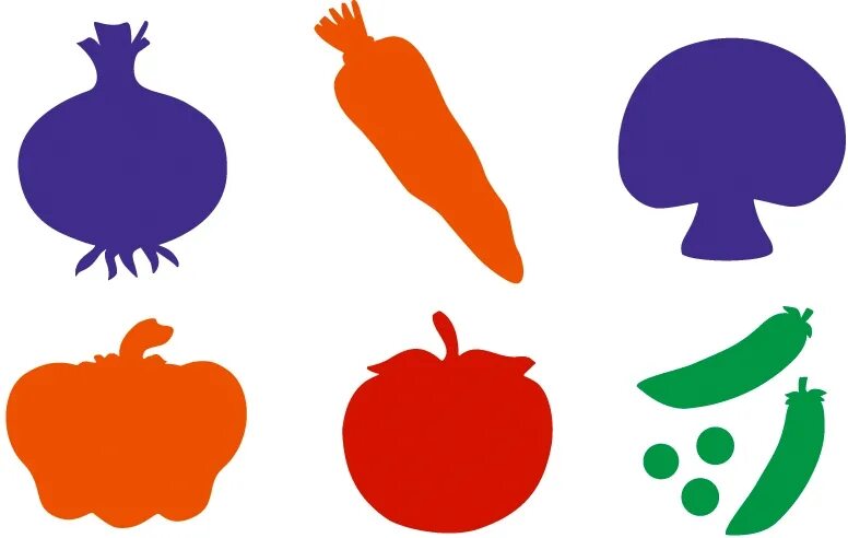 Овощи трафареты для вырезания. Овощи для вырезания. Силуэты фруктов и овощей. Трафареты: овощи и фрукты. Аппликация.
