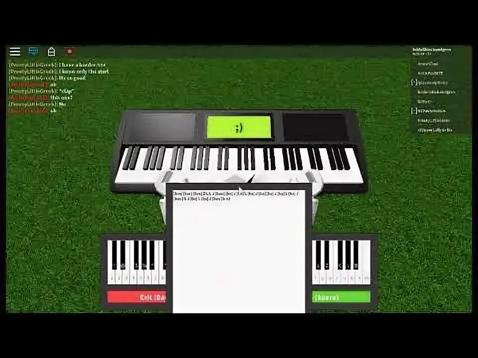 Роблокс ноты песни. Игра на пианино в РОБЛОКСЕ. Пианино РОБЛОКС. Ноты на пианино в РОБЛОКСЕ. Ноты для РОБЛОКСА.