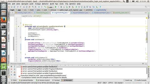 Error can t find variable found