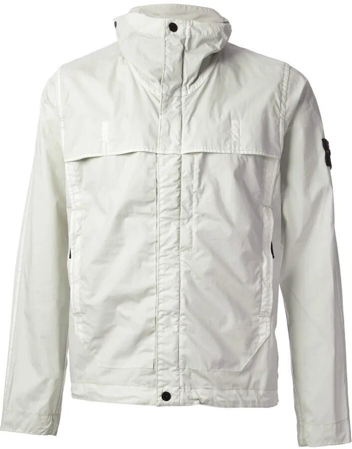 Белый stone island