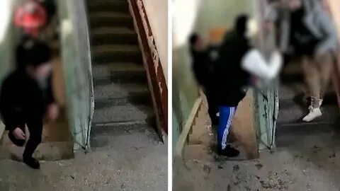 Студентку в подъезде