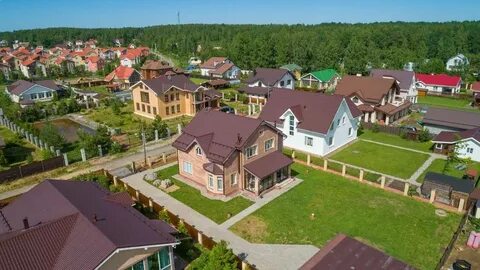 Коттеджный поселок новый год