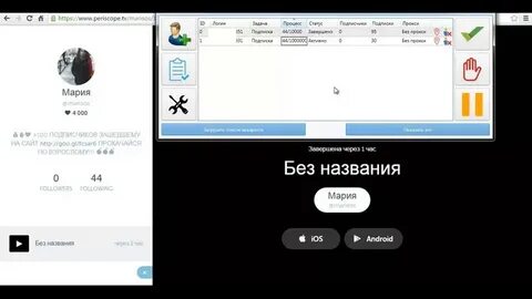 Telegram перископ