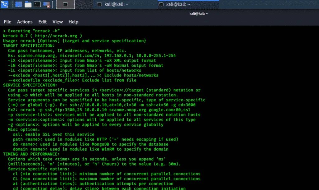 Kali linux пароль