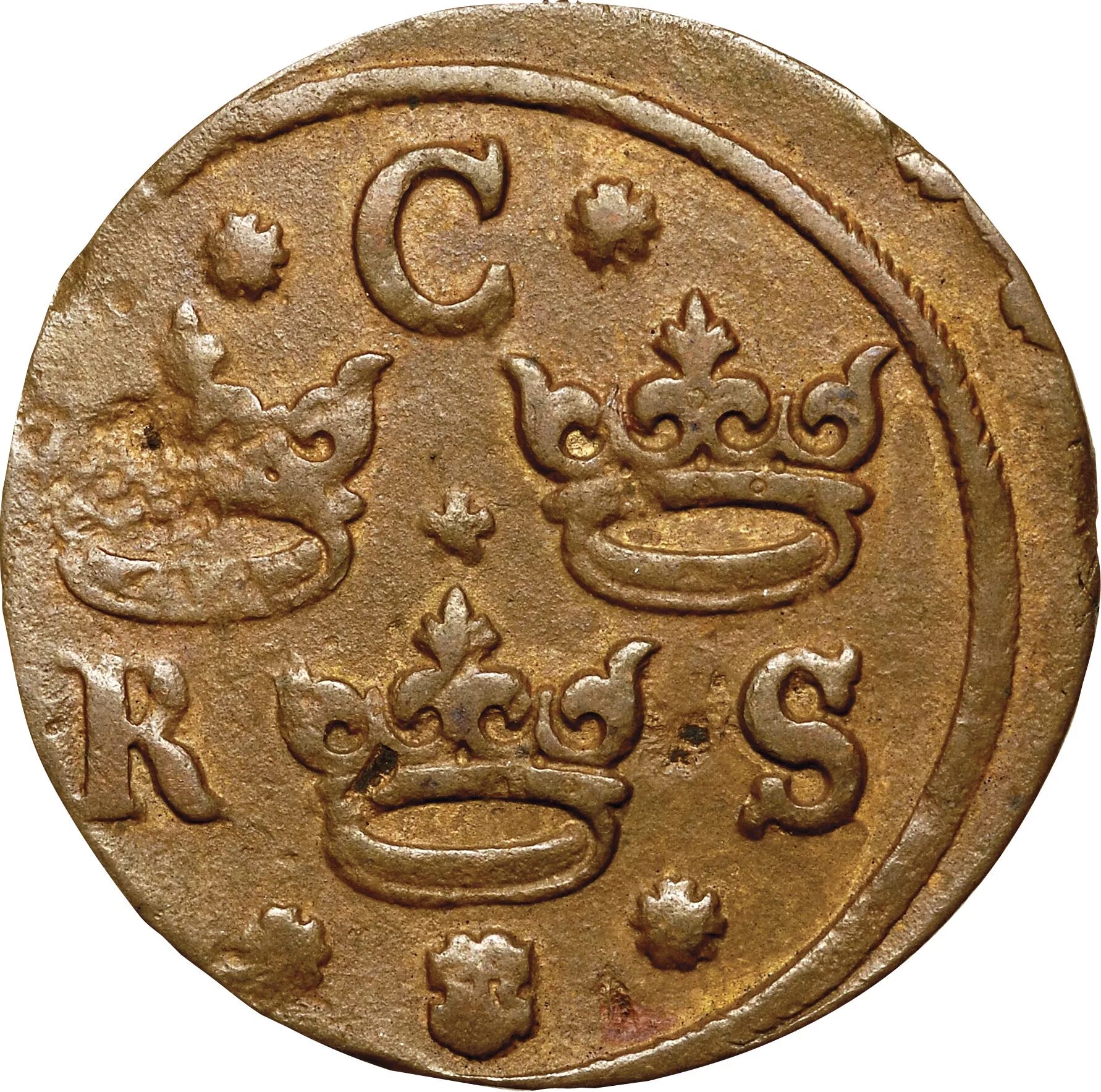 Шведские монеты 1659г. Шведская монета g11. Шведские медные монеты 1645.