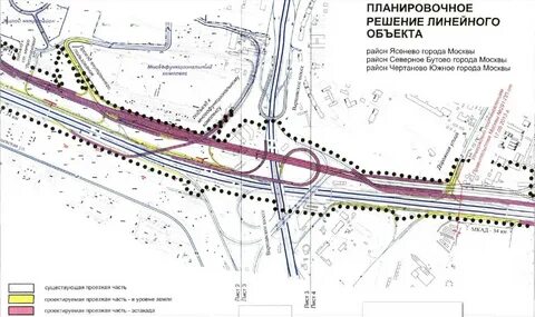 Развязка варшавское шоссе и расторгуевское шоссе