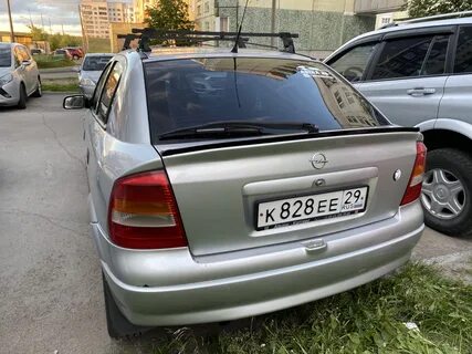 Спойлер опель