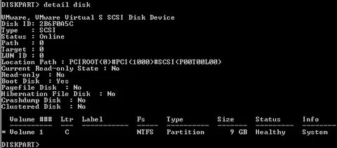 Disk id
