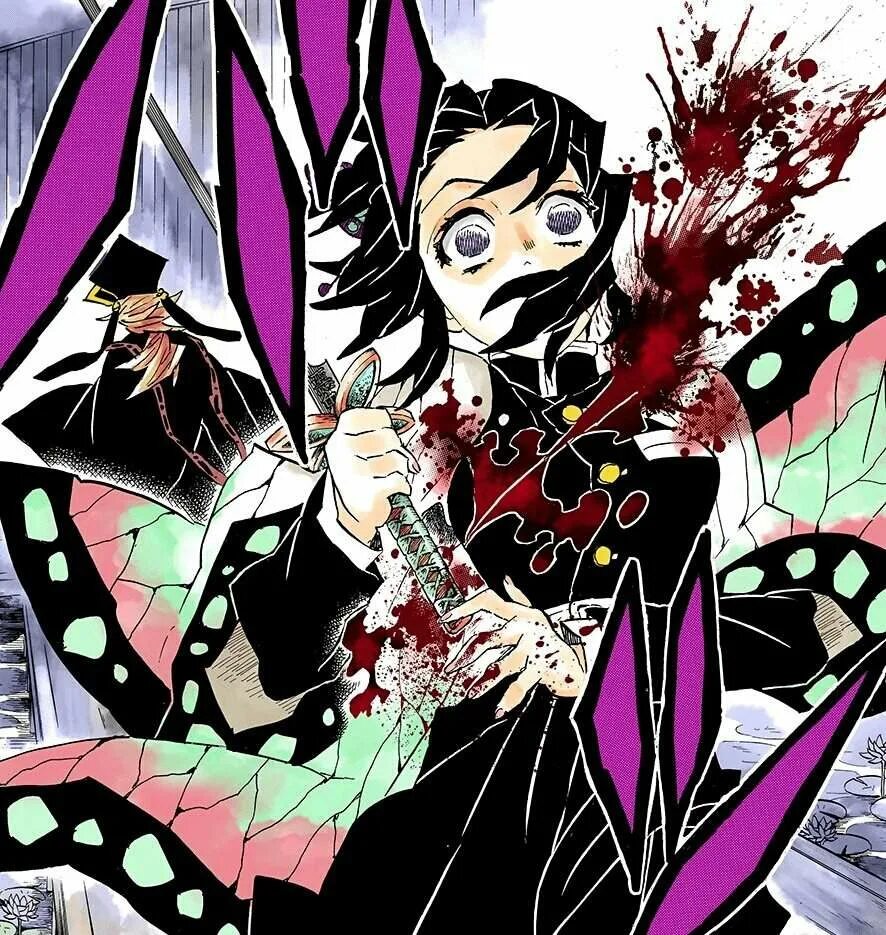 клинок рассекающий демонов доума и шинобу. шинобу клинок рассекающий демона комикс. шинобу клинок рассекающий демона комикс. клинок рассекающий демонов манга шинобу кочо. 142 глава клинок рассекающий демонов.