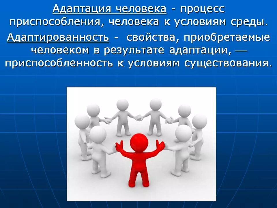 Адаптация человека. Социальная адаптация. Адаптация человека в социуме. Процесс адаптации человека.