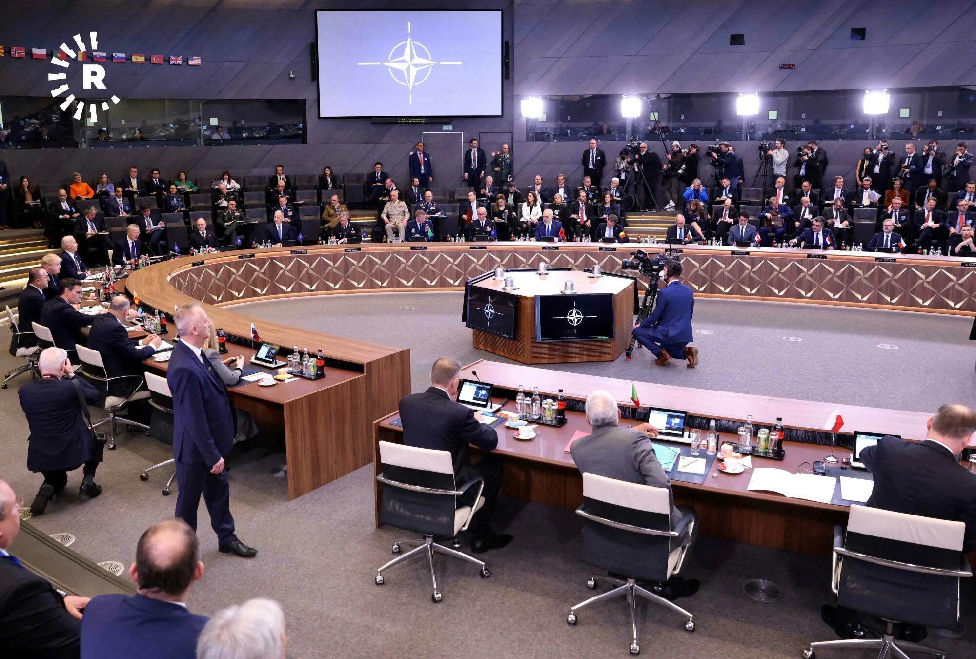 Саммит НАТО 2022. Правительство НАТО. Альянс НАТО заседание.